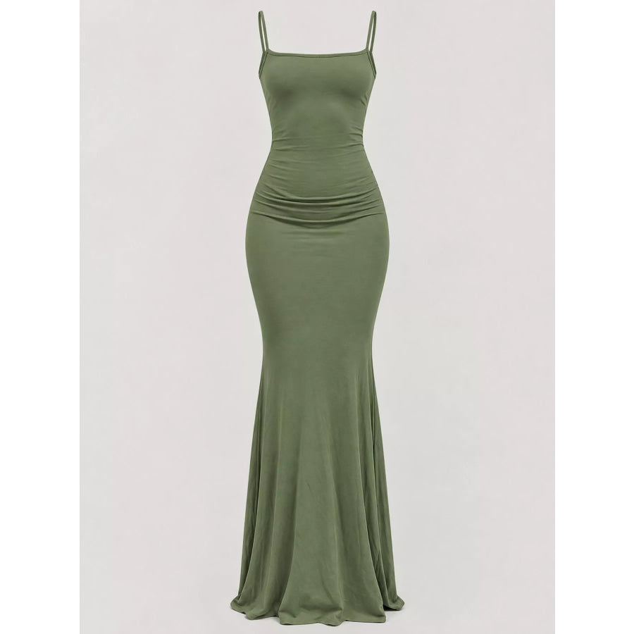 Sleeveless Bodycon Maxi Dress Apparel and Accessories