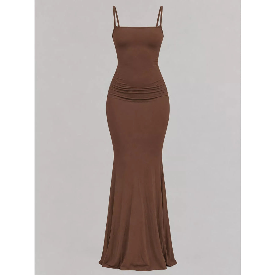 Sleeveless Bodycon Maxi Dress Apparel and Accessories