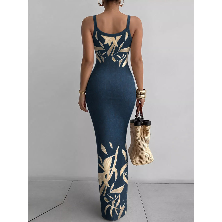 Sleeveless Bodycon Maxi Dress Apparel and Accessories
