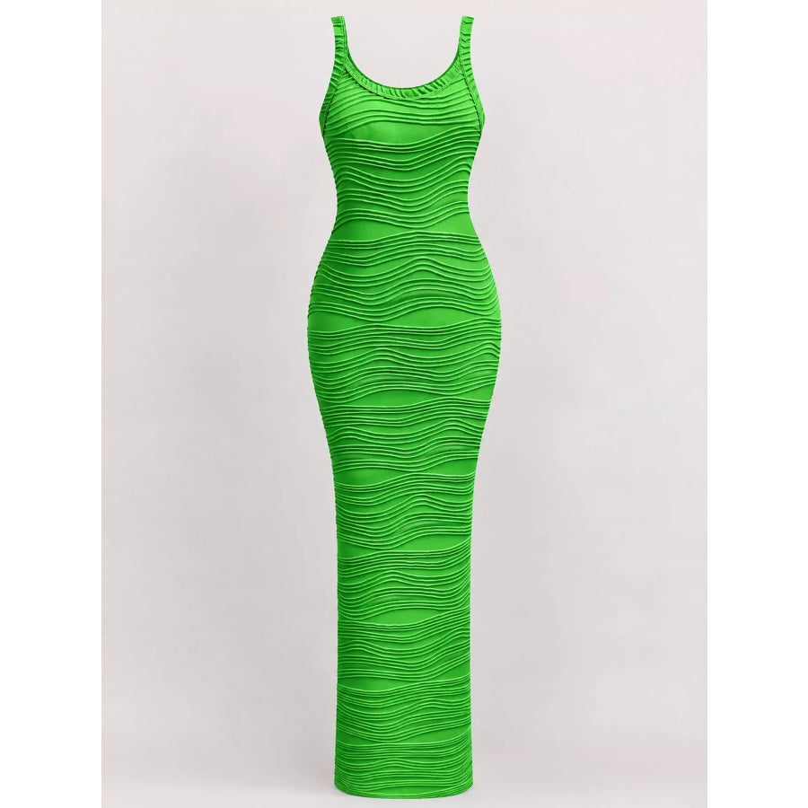 Sleeveless Bodycon Maxi Dress Apparel and Accessories