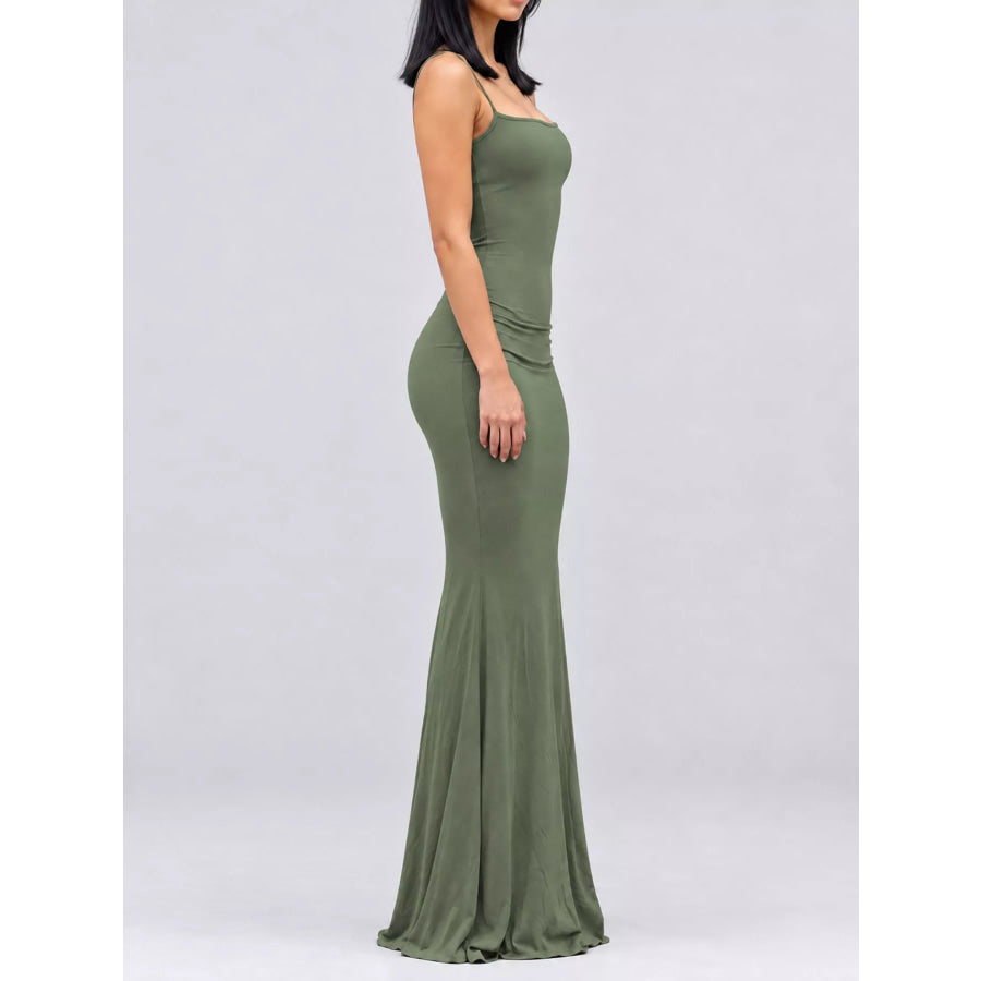 Sleeveless Bodycon Maxi Dress Apparel and Accessories