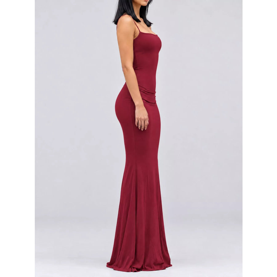 Sleeveless Bodycon Maxi Dress Apparel and Accessories