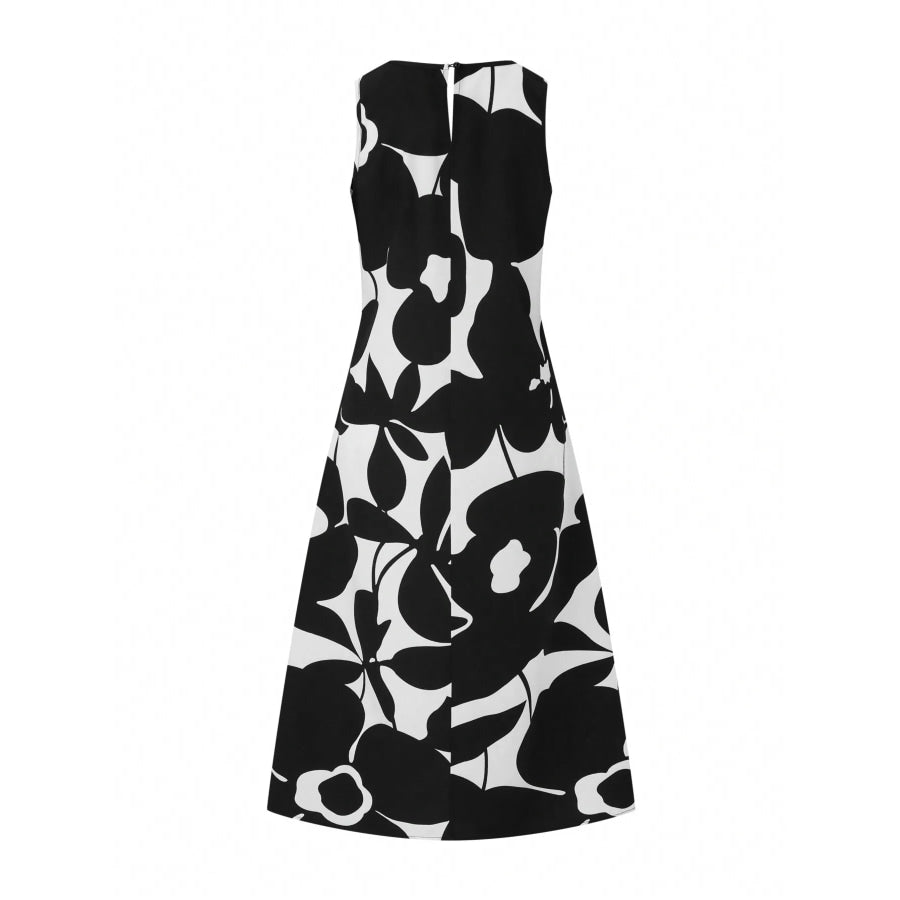 Sleeveless Floral Maxi Dress Apparel and Accessories