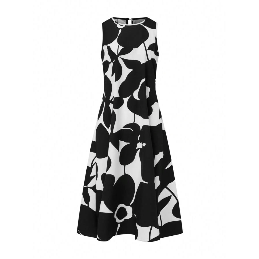Sleeveless Floral Maxi Dress Apparel and Accessories
