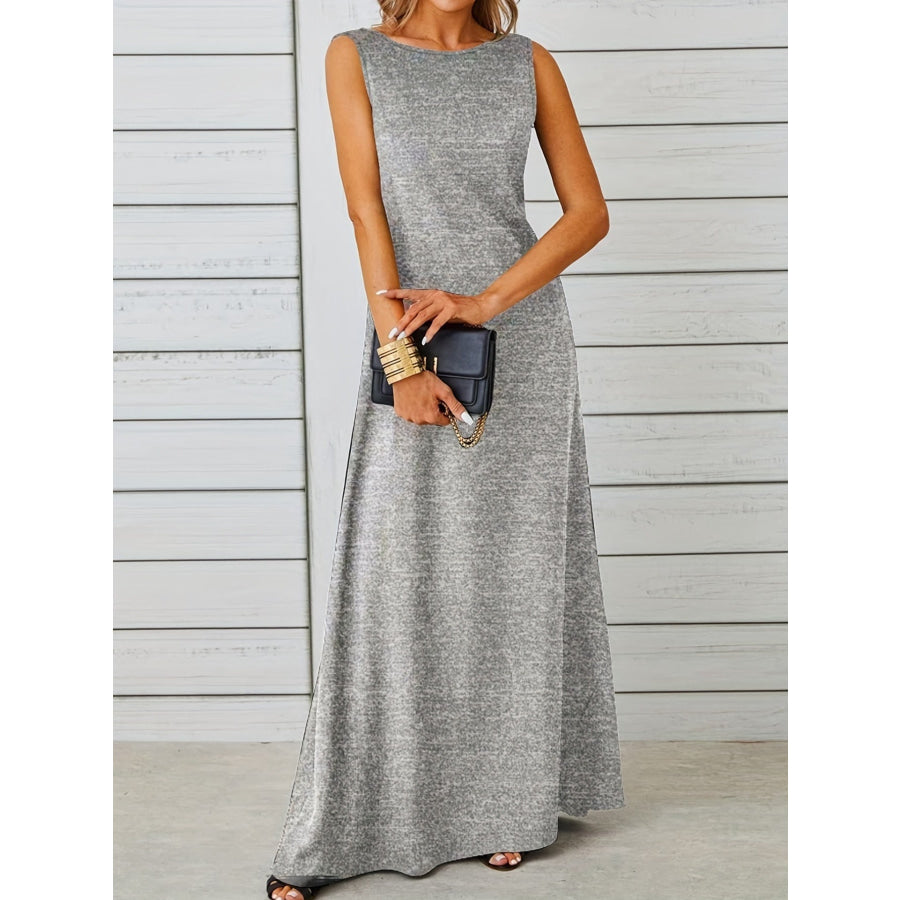 Sleeveless Flowy Maxi Dress Apparel and Accessories