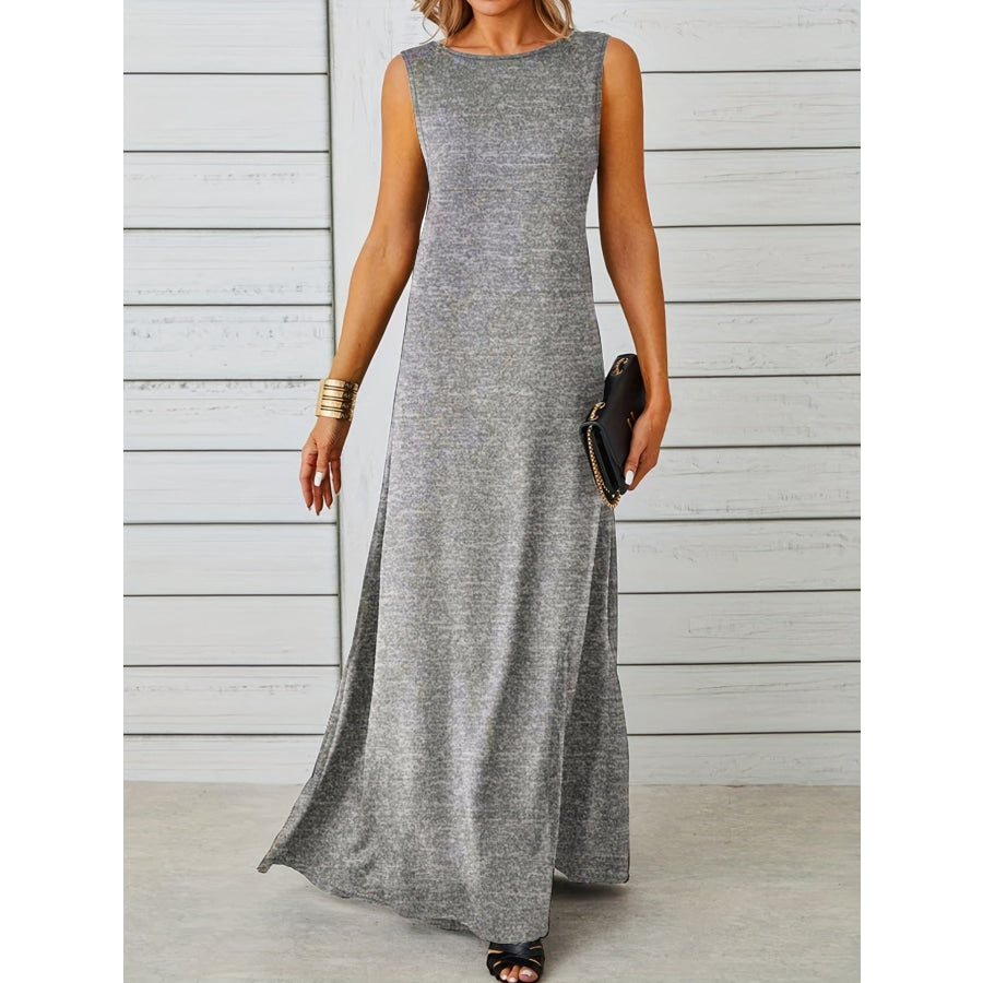 Sleeveless Flowy Maxi Dress Apparel and Accessories
