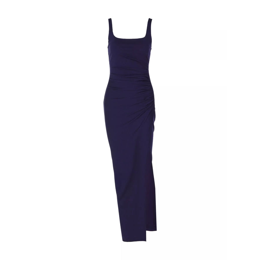 Sleeveless High-Slit Evening Maxi Dress Apparel and Accessories