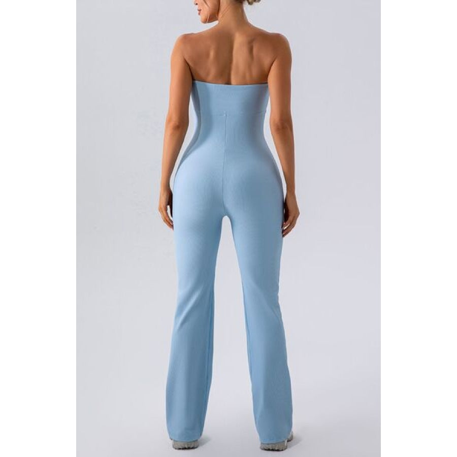 Sleeveless Straight Active Jumpsuit Clothing