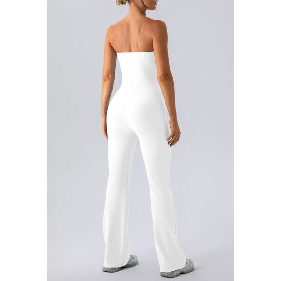 Sleeveless Straight Active Jumpsuit Clothing