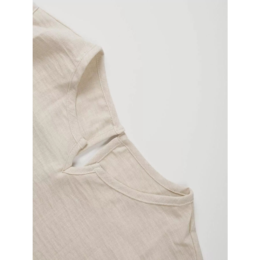 Sleeveless Top and Shorts Casual Set Apparel and Accessories