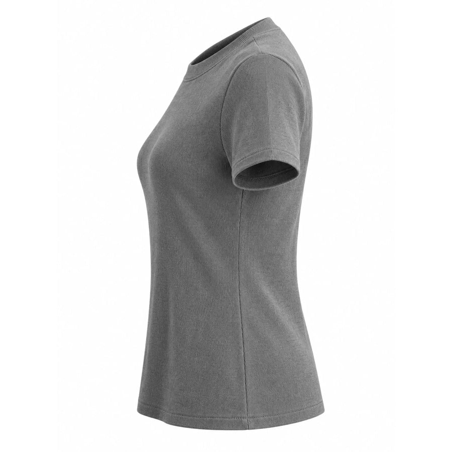 Slim-Fit Crew Neck Basic T-Shirt Apparel and Accessories