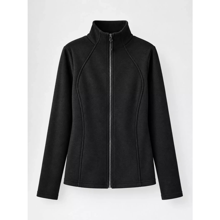 Slim-Fit Full-Zip Fleece Jacket Apparel and Accessories