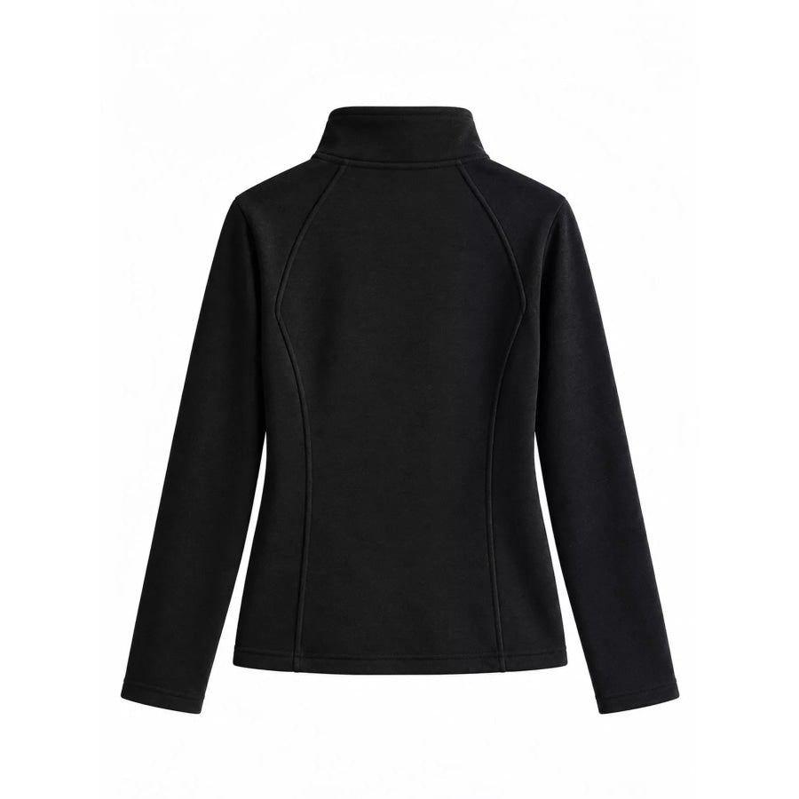 Slim-Fit Full-Zip Fleece Jacket Apparel and Accessories
