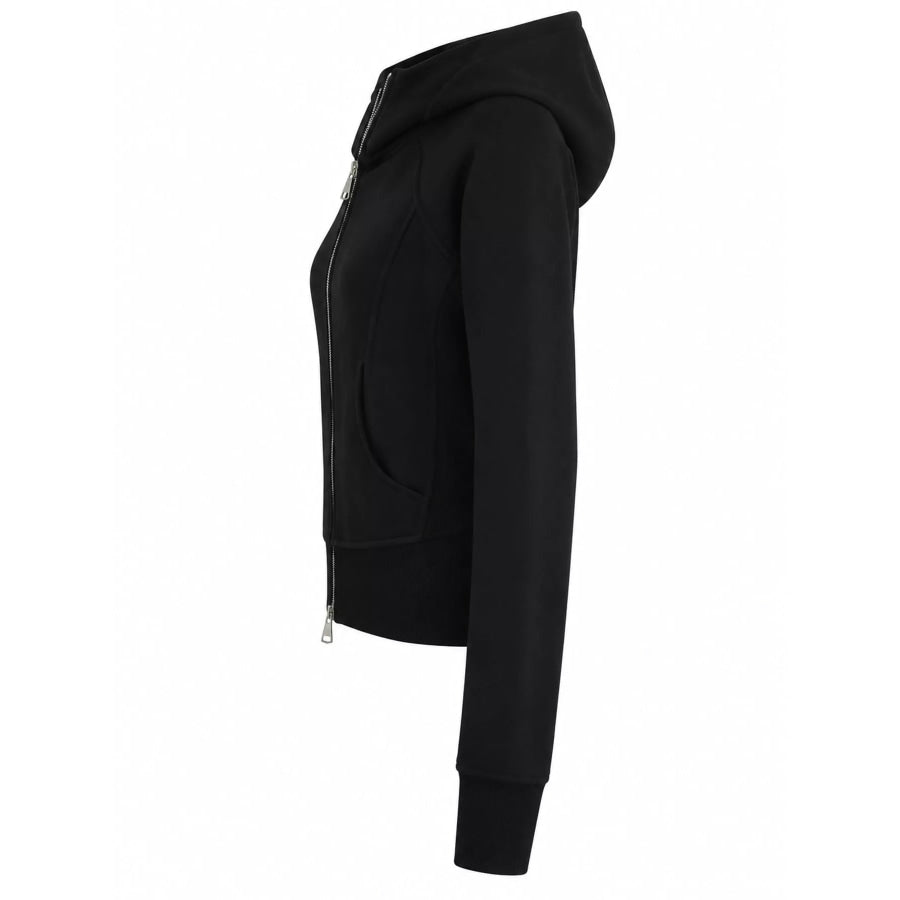 Slim-Fit Full-Zip Hoodie Apparel and Accessories