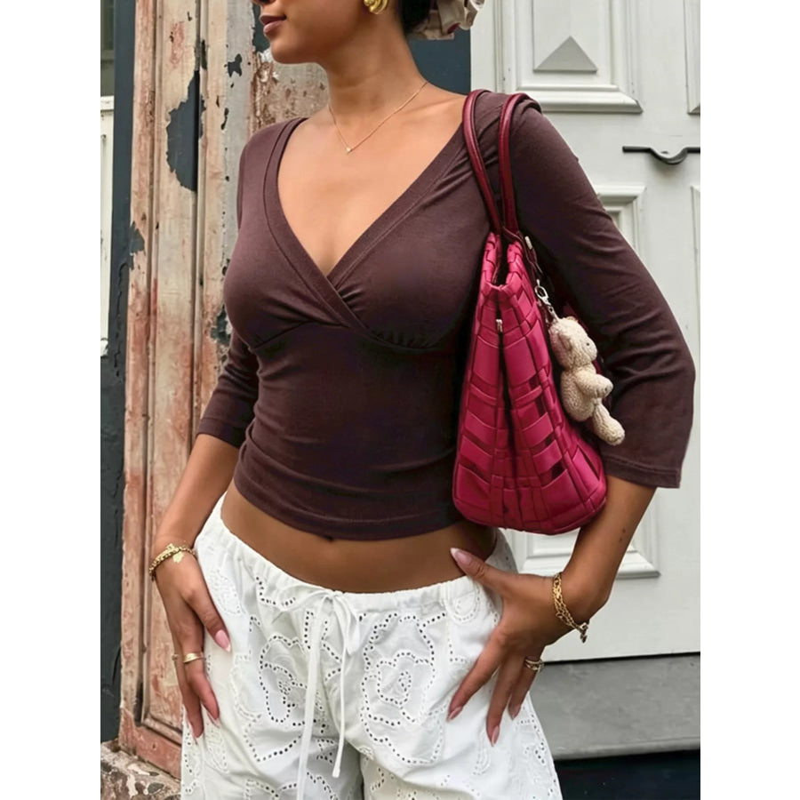 Slim Fit Long Sleeve T-Shirt Apparel and Accessories