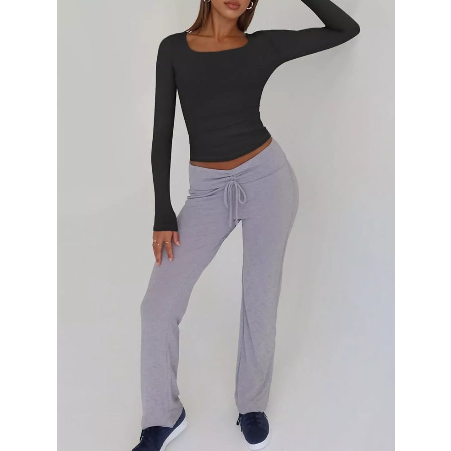 Slim Fit Long Sleeve T-Shirt Apparel and Accessories