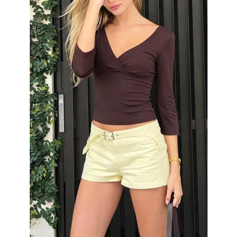 Slim Fit Long Sleeve T-Shirt Apparel and Accessories