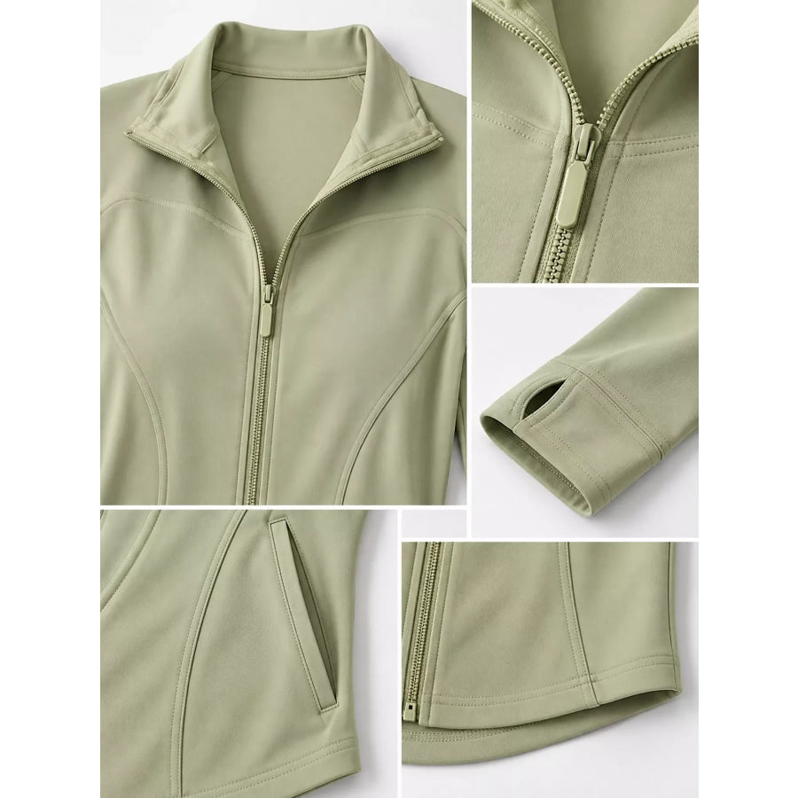 Slim-Fit Quick-Dry Active Outerwear Apparel and Accessories