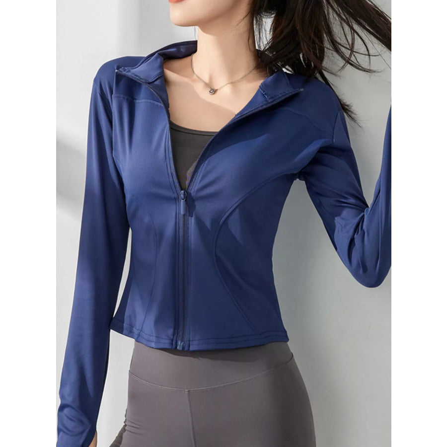 Slim-Fit Quick-Dry Active Outerwear Ocean Blue / S Apparel and Accessories