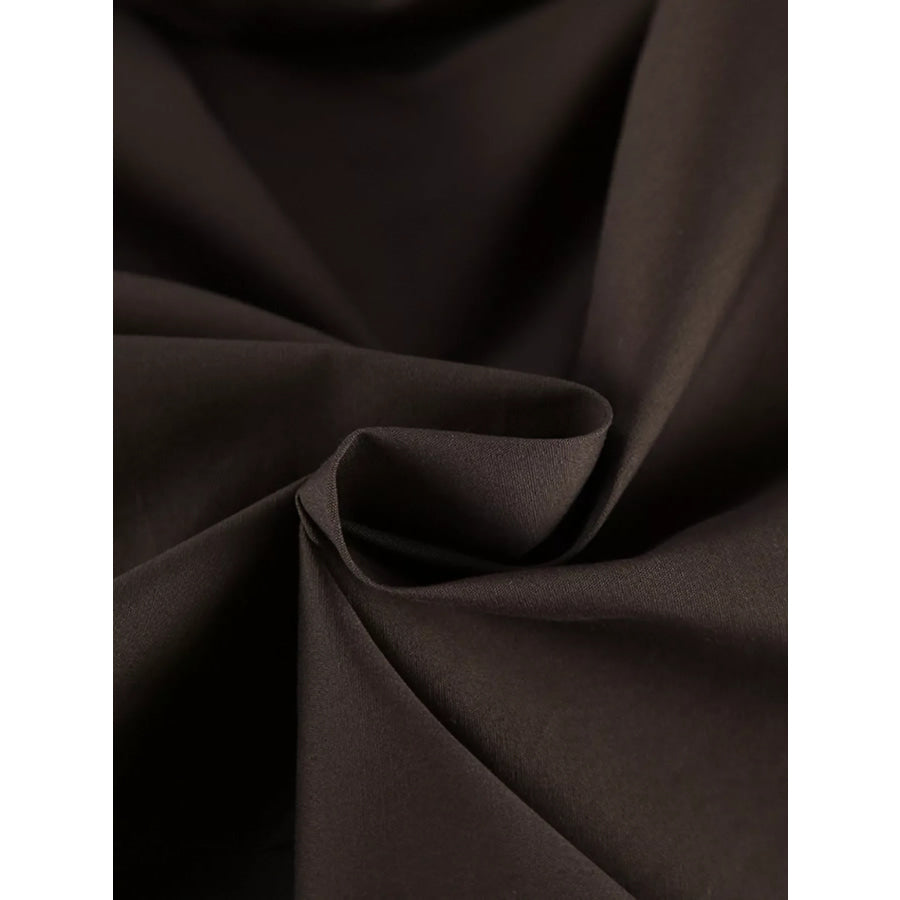 Slim-Fit Ruched Waist Shirt Apparel and Accessories