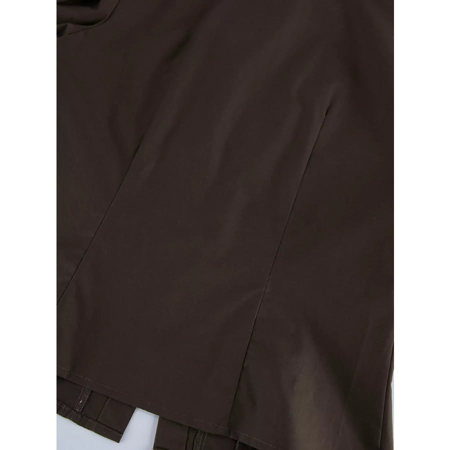 Slim-Fit Ruched Waist Shirt Apparel and Accessories