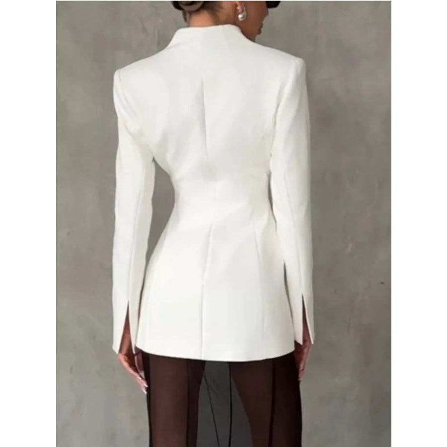 Slim-Fit Structured Waist Blazer Apparel and Accessories