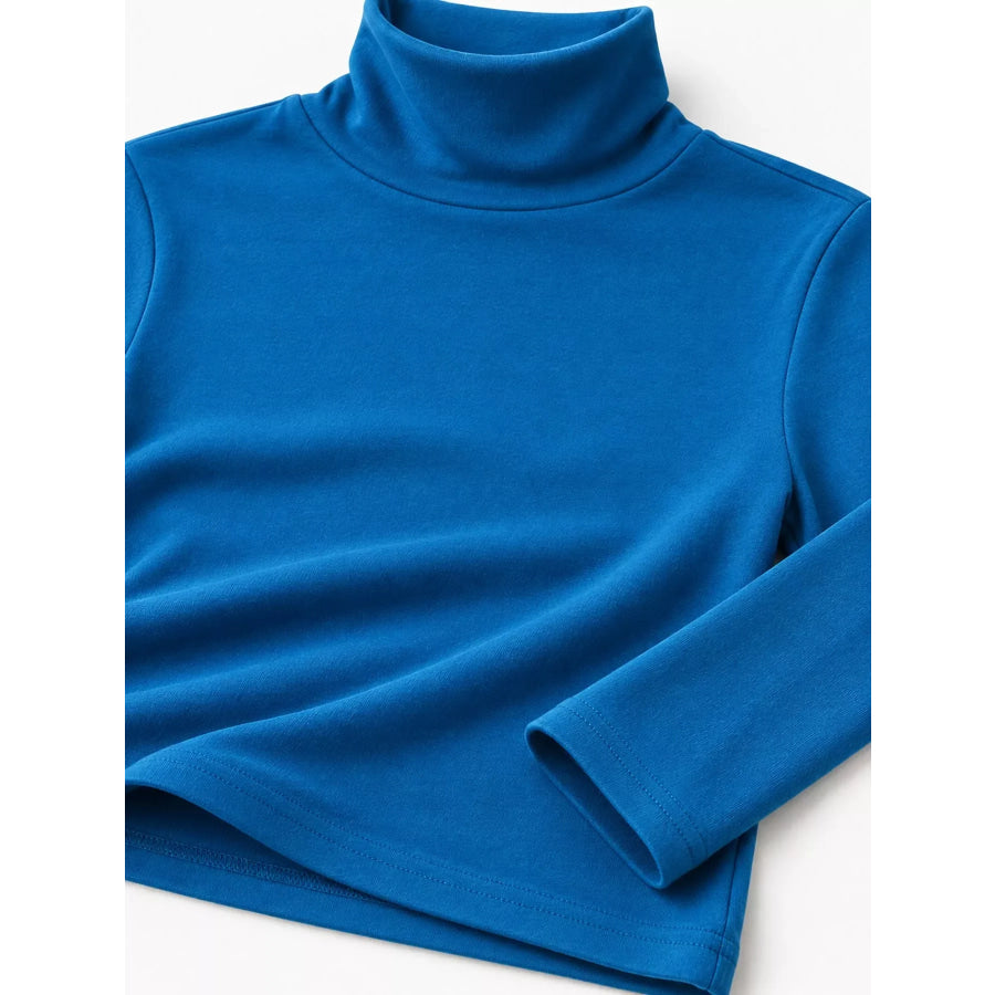 Slim-Fit Turtleneck Long Sleeve T-Shirt Apparel and Accessories