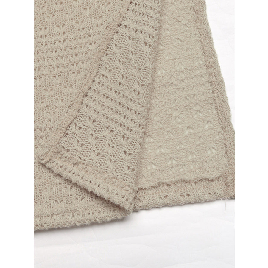 Slit Knitted Tube Maxi Dress Apparel and Accessories