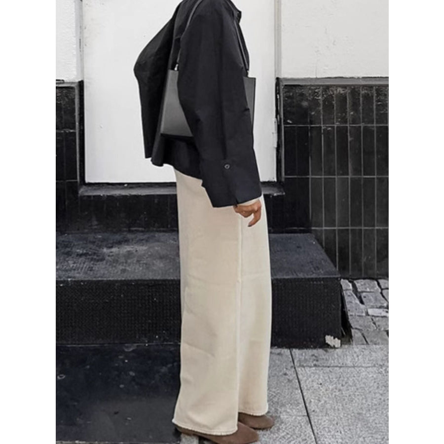 Slit Midi Skirt Apparel and Accessories