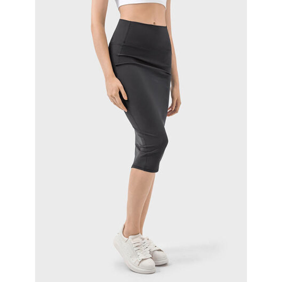 Slit Wrap Active Skirt Apparel and Accessories