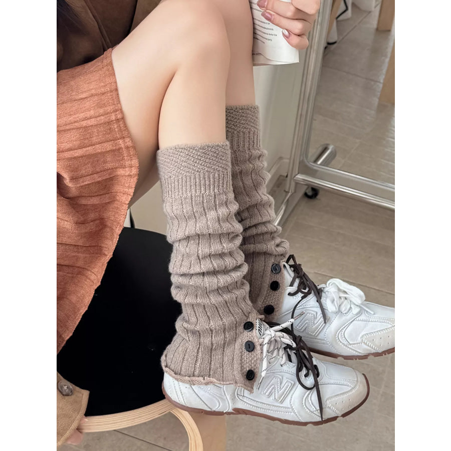 Slouchy Knit Leg Warmers Apparel and Accessories