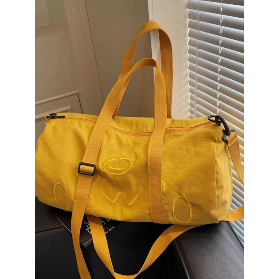 Smiley Face Duffle Bag Apparel and Accessories