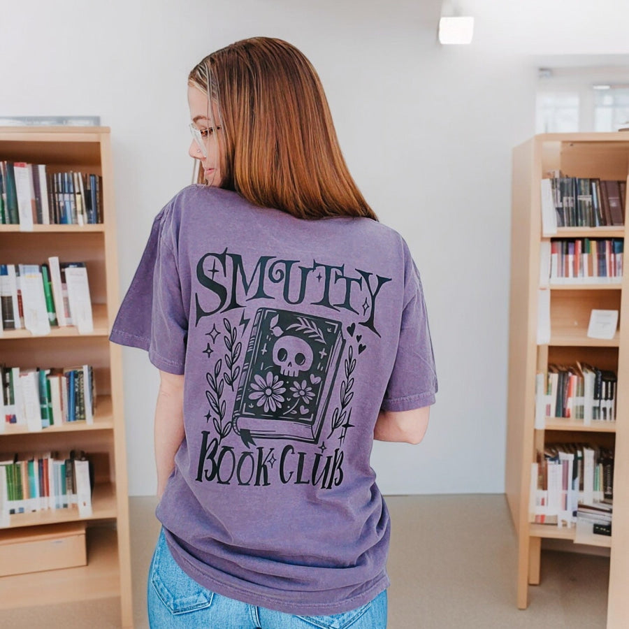 Smutty Book Club Graphic Tee S / Wine T-shirt