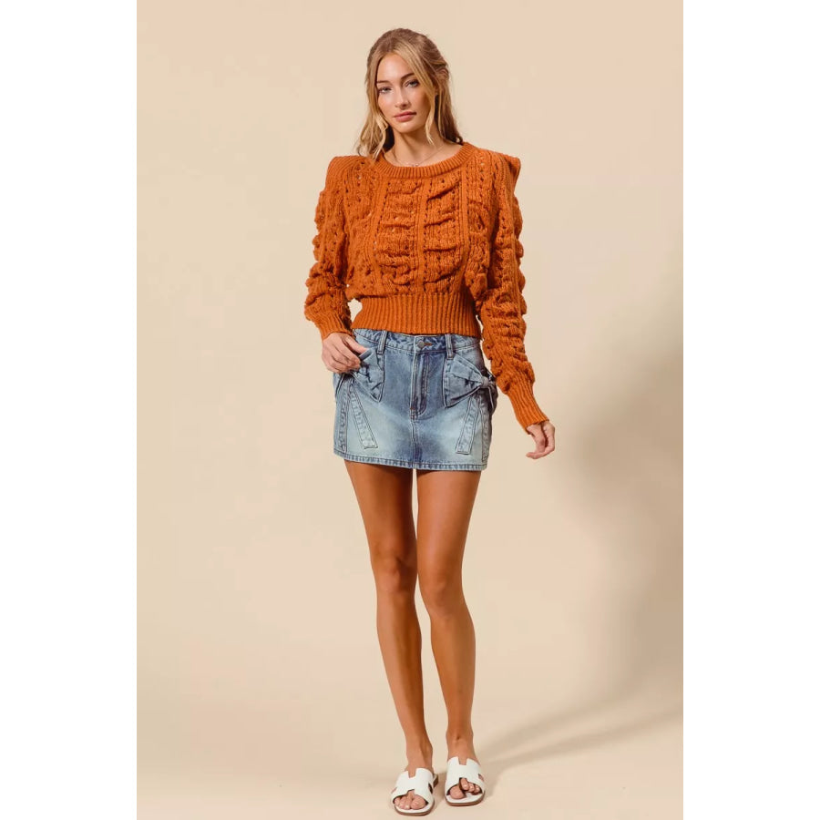 SO ME Bow Knot Pocket Denim Mini Skirt Apparel and Accessories