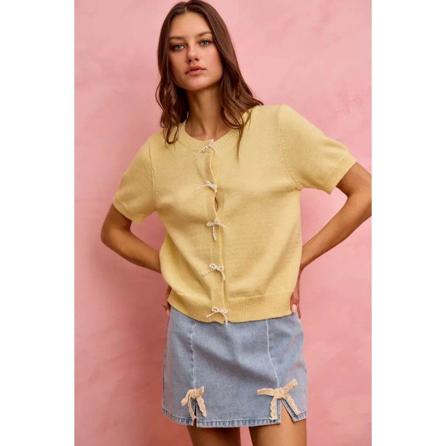 SO ME Lace Ribbon Trim Denim Mini Skirt Apparel and Accessories