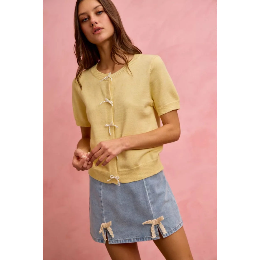 SO ME Lace Ribbon Trim Denim Mini Skirt Apparel and Accessories