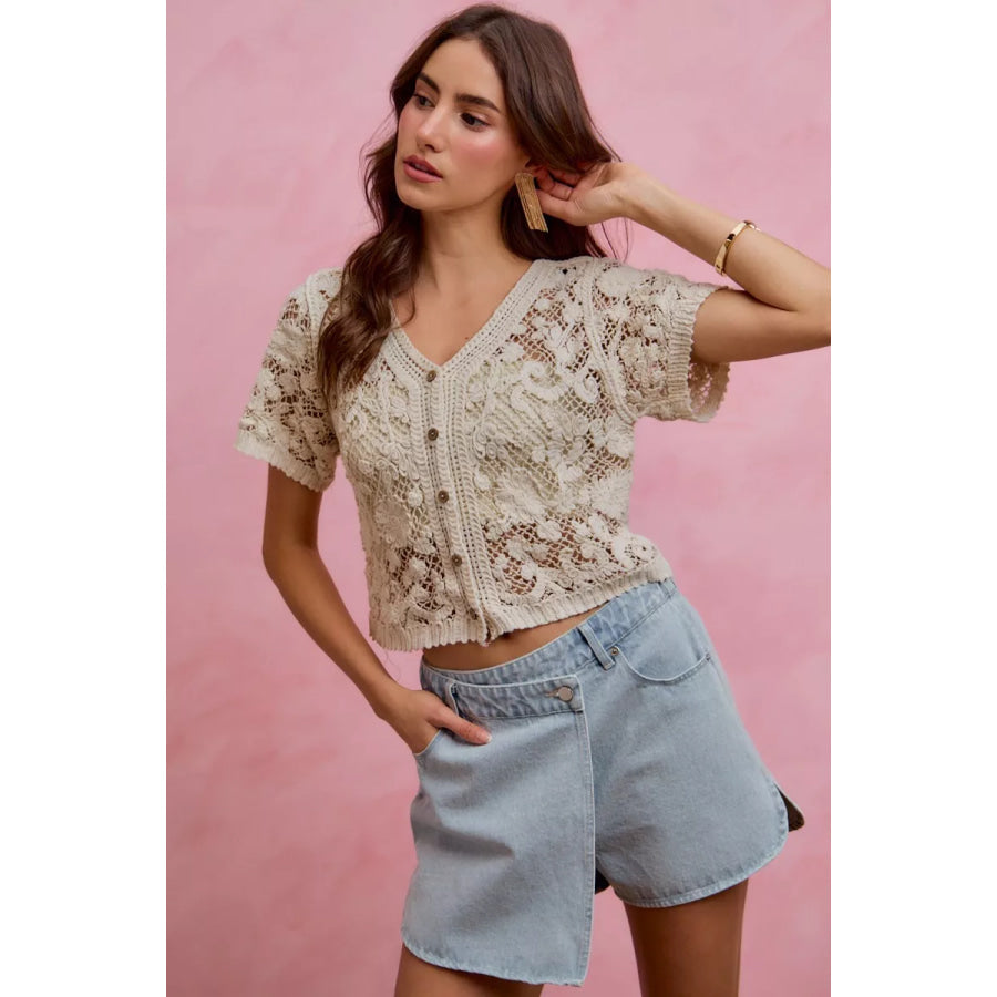 SO ME Washed Denim Wrap Skorts Apparel and Accessories