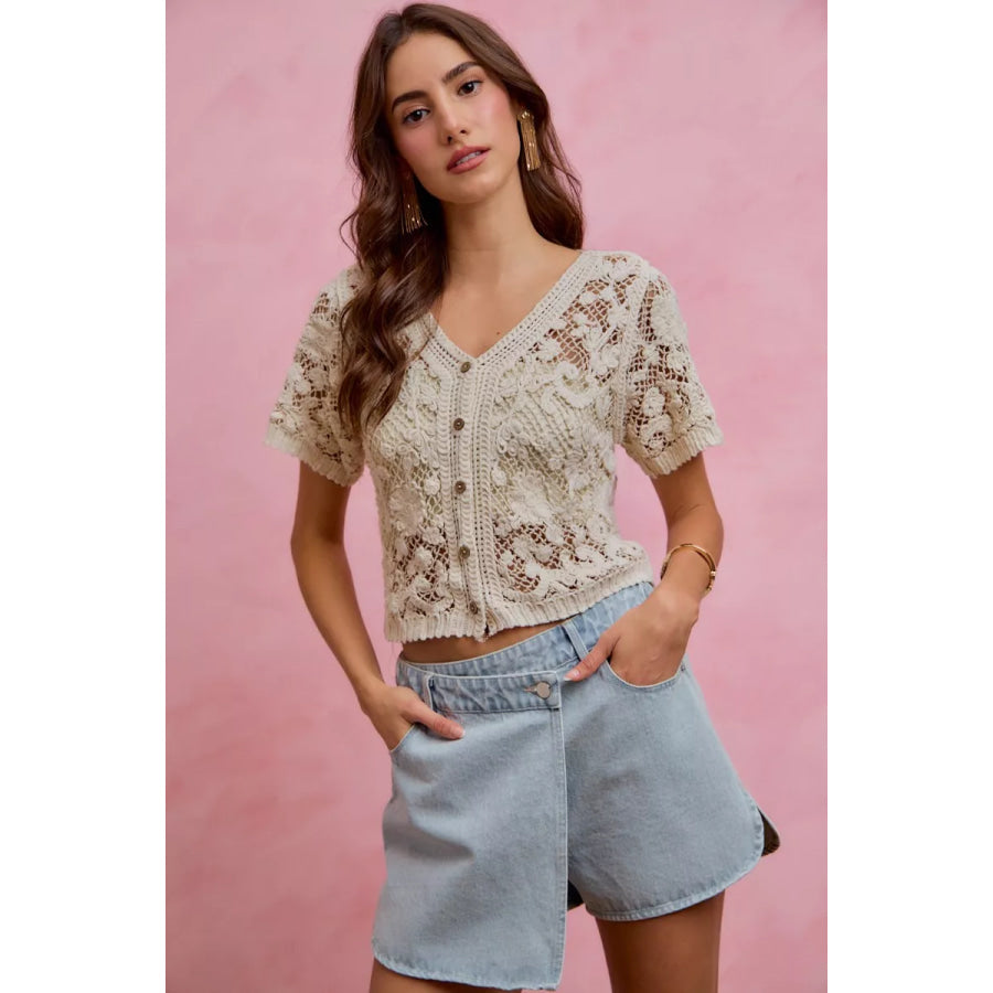 SO ME Washed Denim Wrap Skorts Apparel and Accessories