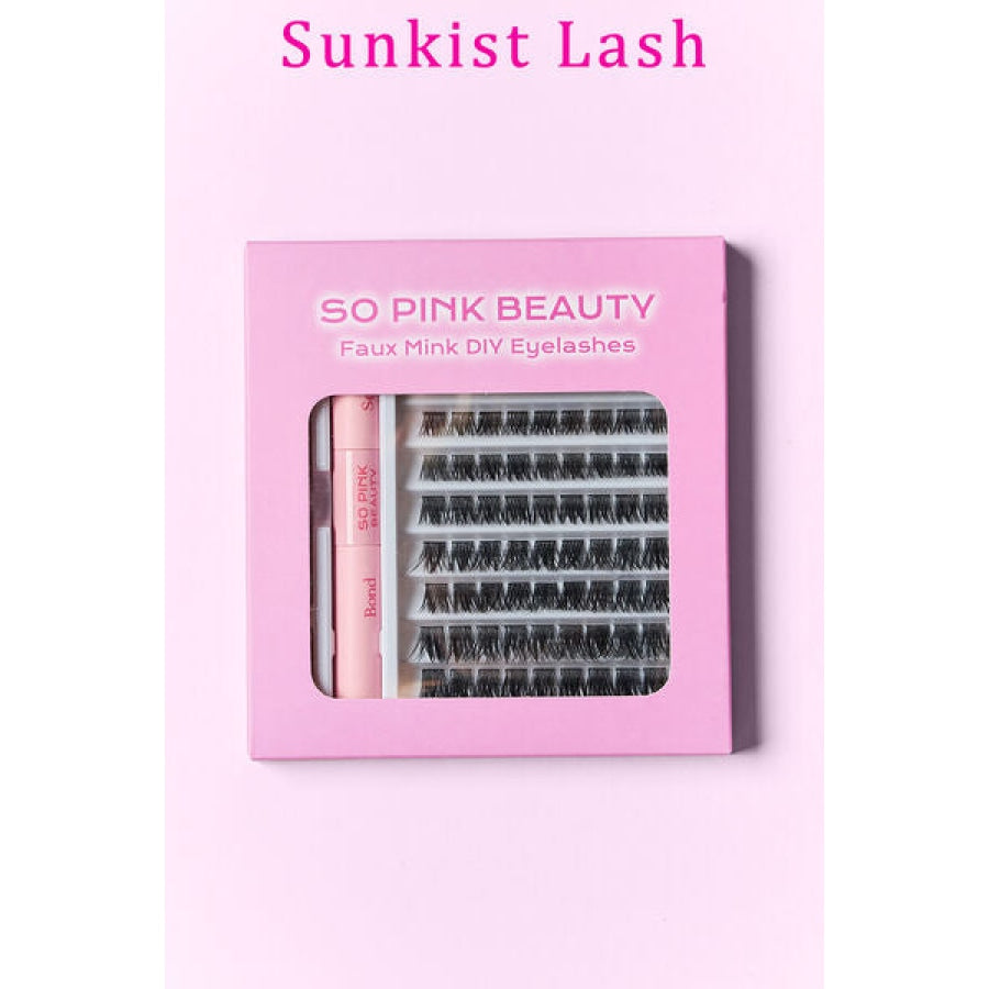 SO PINK BEAUTY Faux Mink Eyelashes Cluster Multipack Apparel and Accessories
