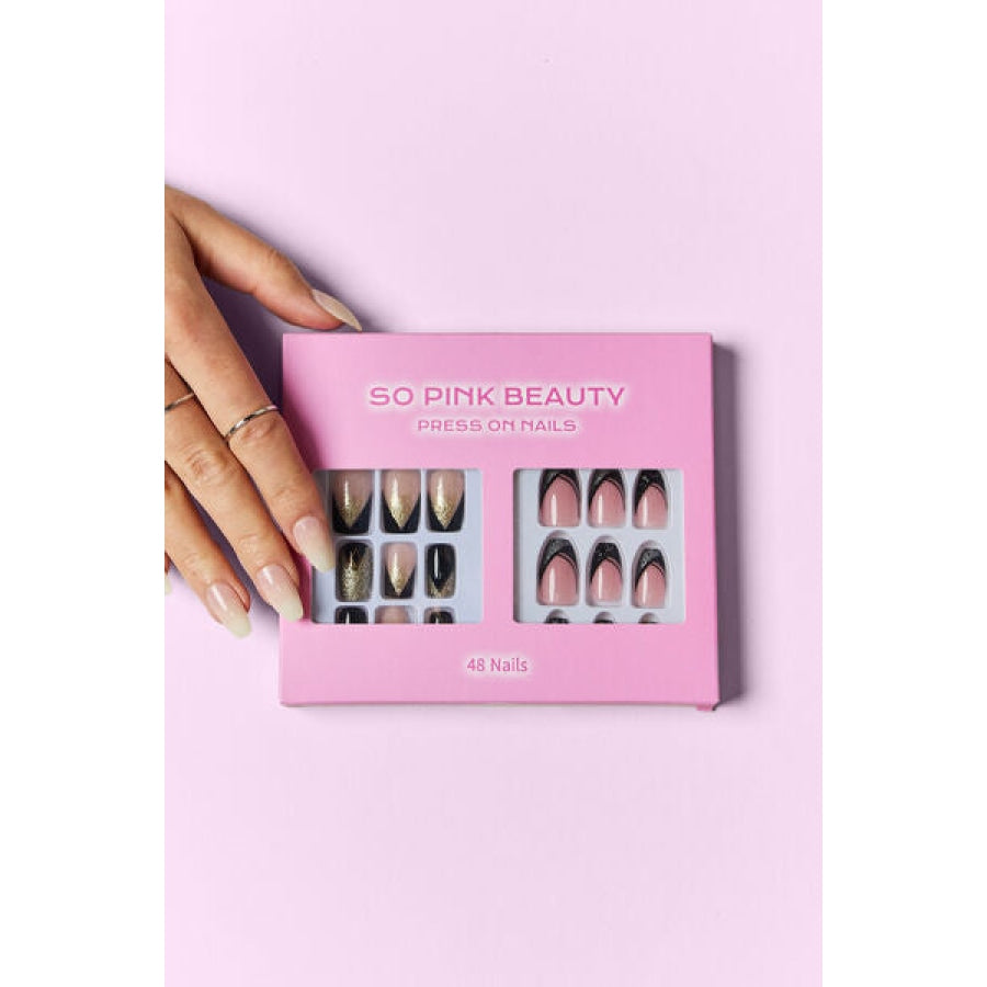 SO PINK BEAUTY Press On Nails 2 Packs Nova / One Size Apparel and Accessories