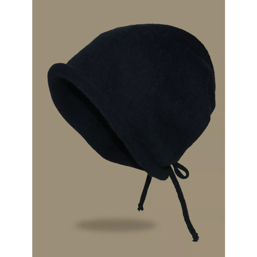 Soft Knit Beanie Hat Black / One Size Apparel and Accessories