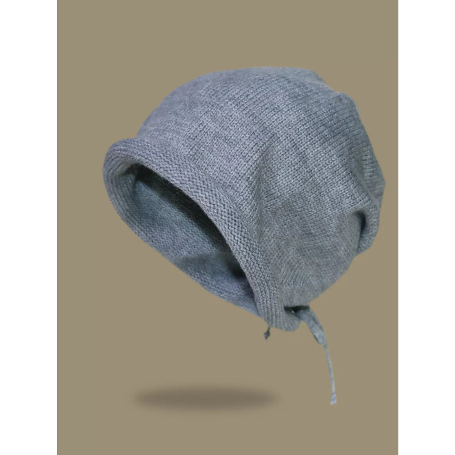 Soft Knit Beanie Hat Gray / One Size Apparel and Accessories