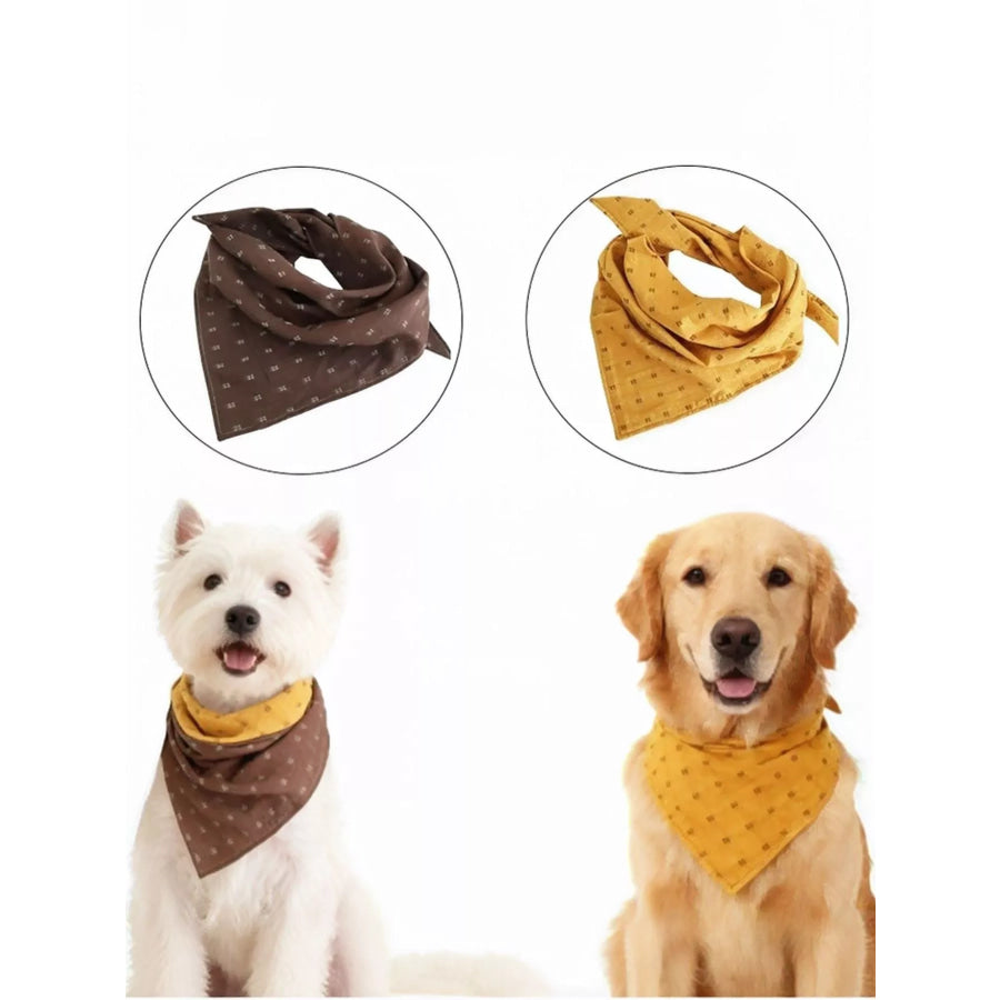 Soft Pet Scarf Apparel and Accessories
