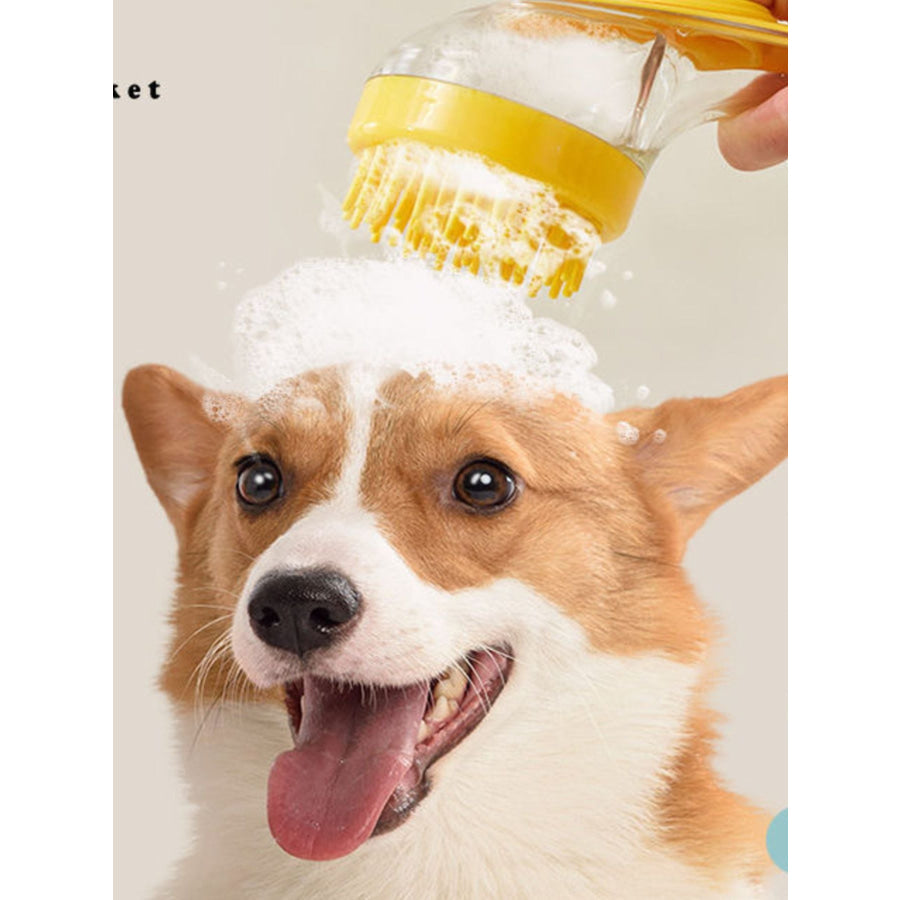 Soft Pet Shower Brush Yellow / ONESIZE Apparel and Accessories