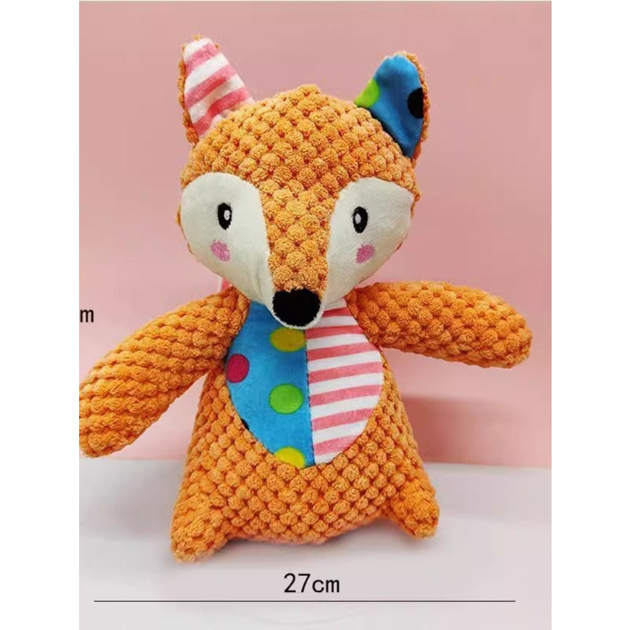 Soft Plush Animal Pet Toys Ochre / ONESIZE Apparel and Accessories
