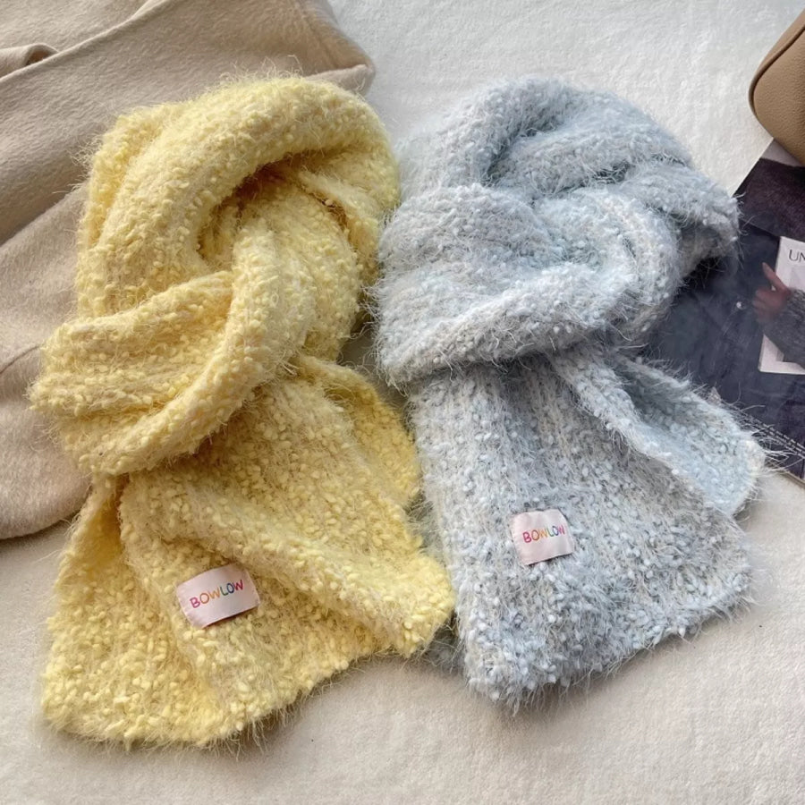 Soft Plush Winter Warm Scarf Apparel and Accessories
