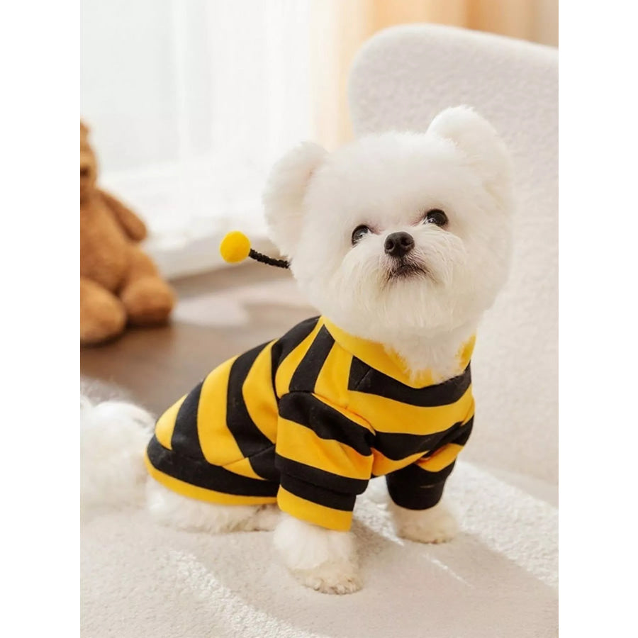 Soft Warm Pet Hoodie Yellow Bee / XS Apparel and Accessories