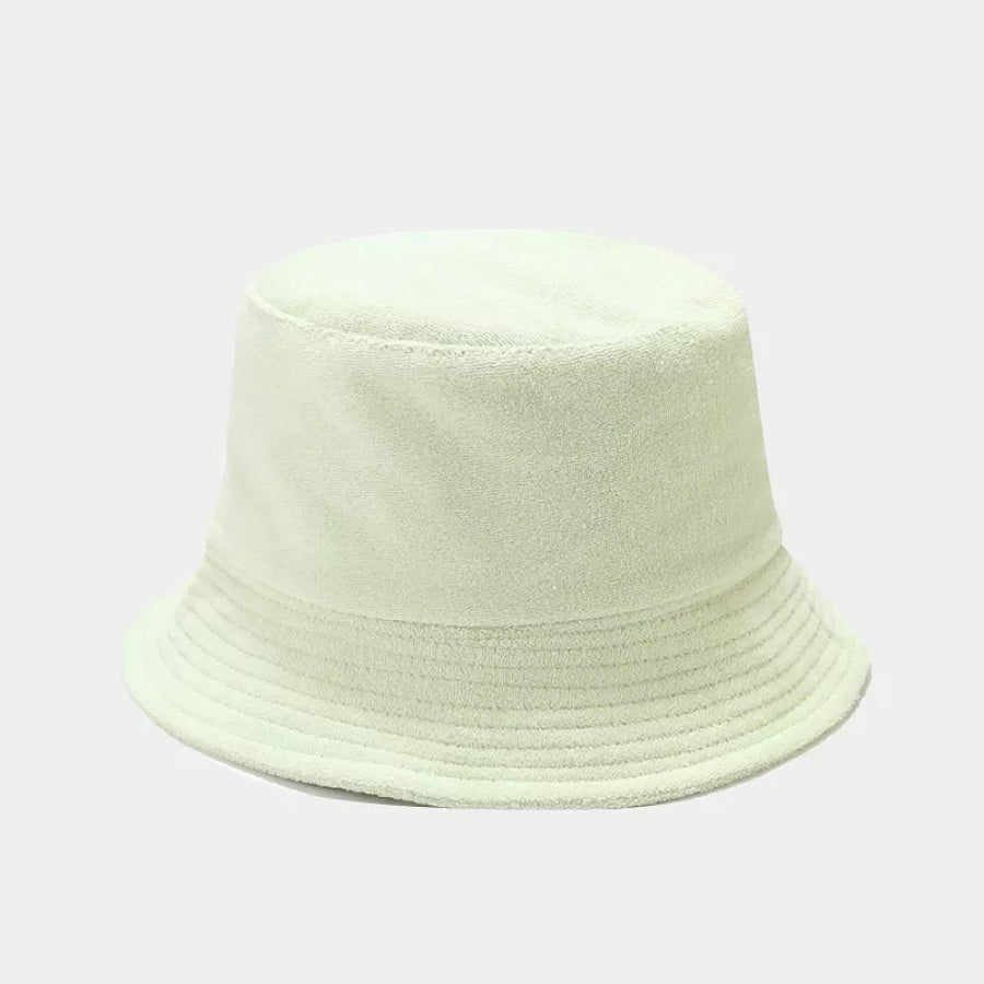 Solid Color Bucket Hat Light Green / One Size Apparel and Accessories