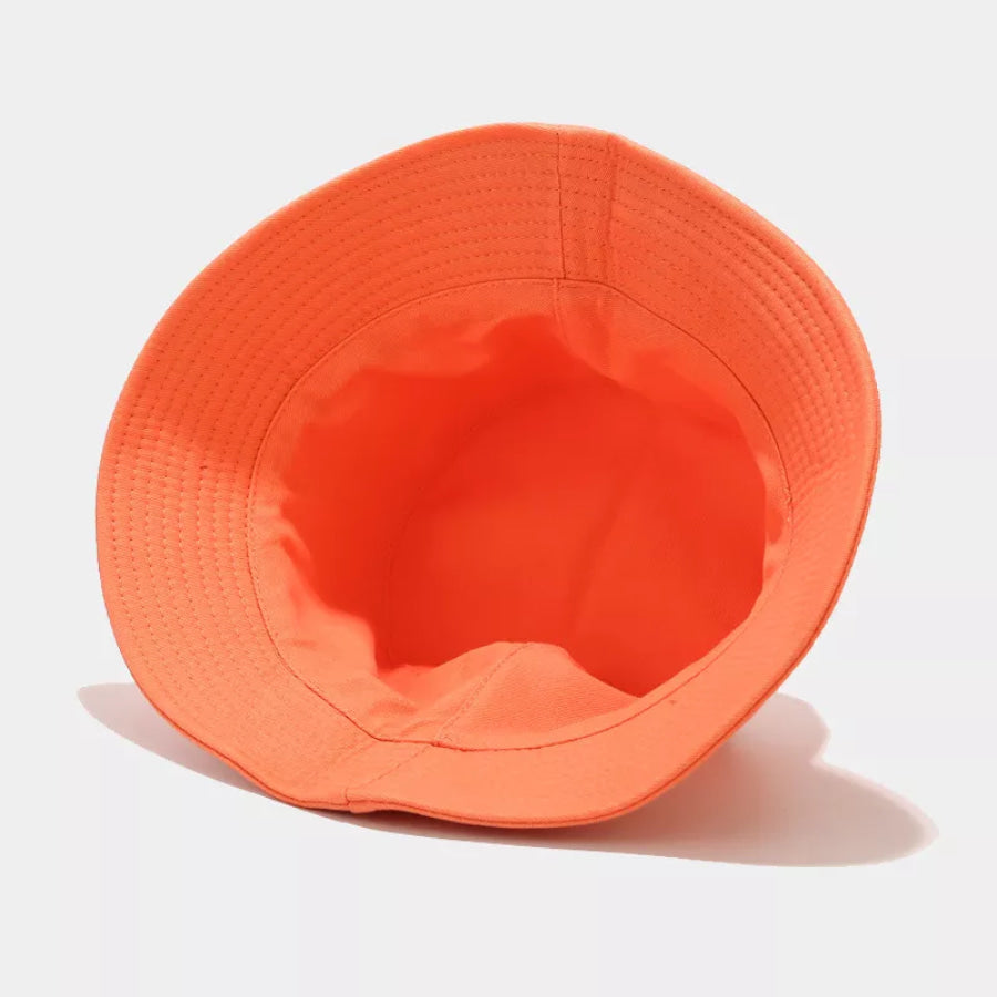 Solid Color Cotton Bucket Hat Apparel and Accessories