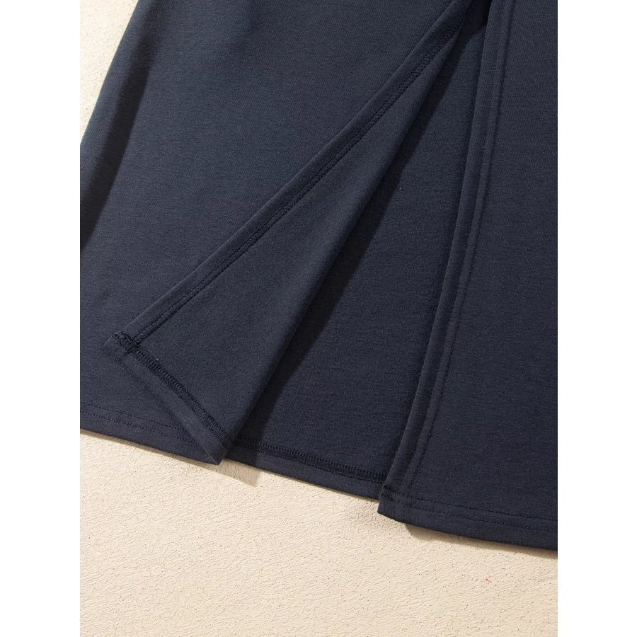 Solid Color Long Sleeve Casual Tunic Shift Cardigan Apparel and Accessories